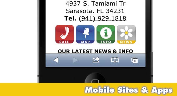 mobile site sarasota closeup