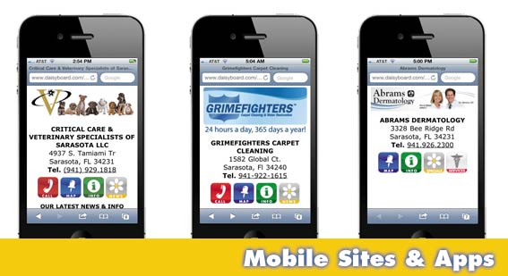 Mobile websites by edelsbacher Sarasota
