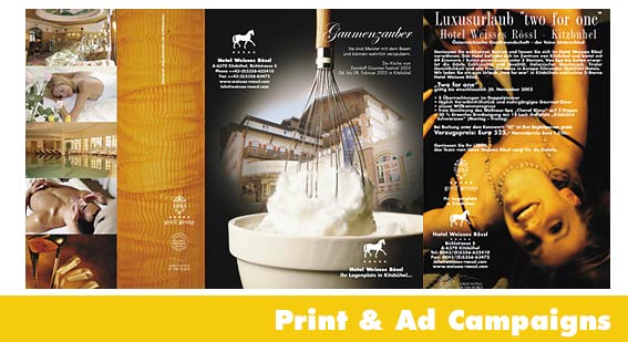 print and Advertising Weisses Roessl