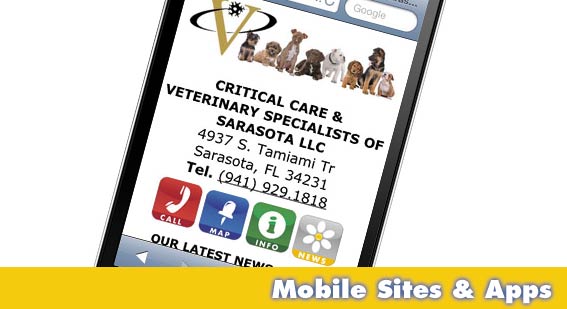 Sarasota mobile websites design